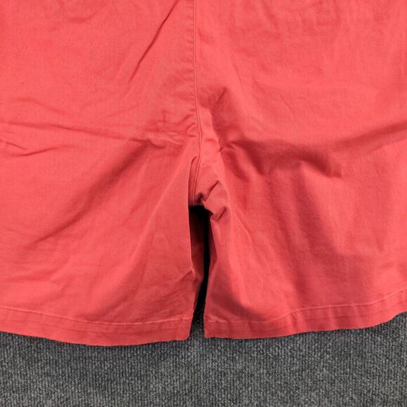 Merona Womens Chino Shorts Pink Size 34 Slash Pockets Cotton Blend - Picture 9 of 10